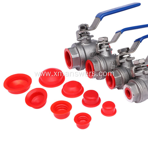 OEM silicone rubber compression stopper for pipe